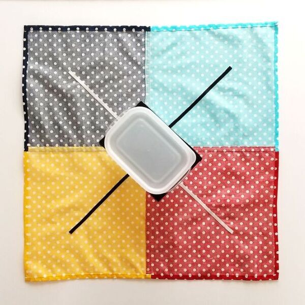 発達障害などの手先の細かい動きが苦手な児童向け、結びの基本を学ぶお弁当包み「包んで楽勝！」3月末頃限定発売