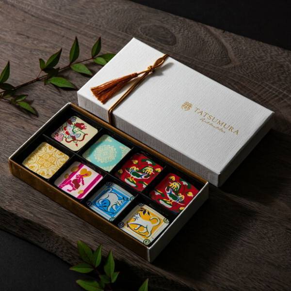 龍村美術織物から吉祥柄を纏うチョコレート「GALA Chocolat」(ガラ ショコラ)が公式オンラインショップ限定で販売開始！