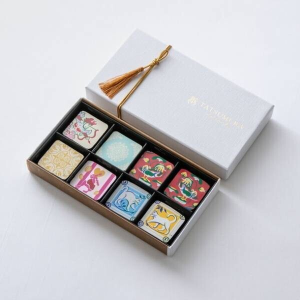 龍村美術織物から吉祥柄を纏うチョコレート「GALA Chocolat」(ガラ ショコラ)が公式オンラインショップ限定で販売開始！