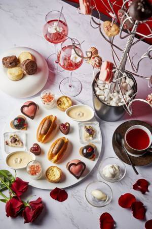 ハートスイーツに心奪われる「バレンタインアフタヌーンティー」を2月1日(木)より2週間限定で提供開始