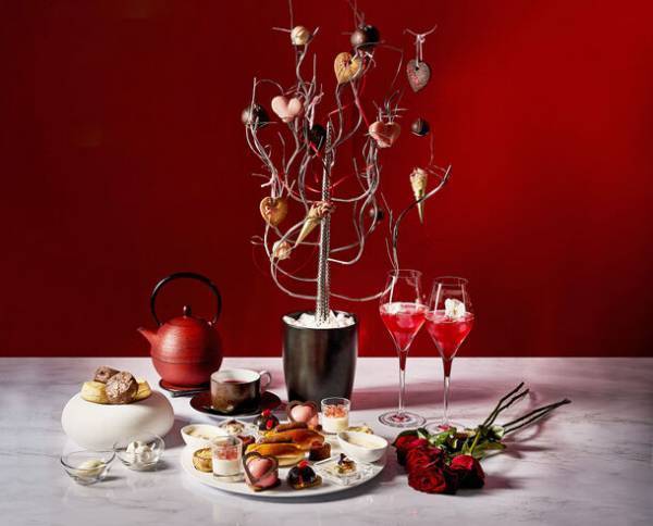 ハートスイーツに心奪われる「バレンタインアフタヌーンティー」を2月1日(木)より2週間限定で提供開始