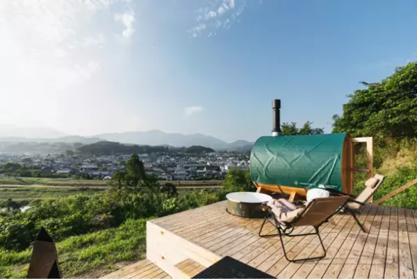 Nazuna 飫肥 城下町温泉に「城下町展望サウナ」オープン！宿泊者限定、貸切で“最高のととのい”を
