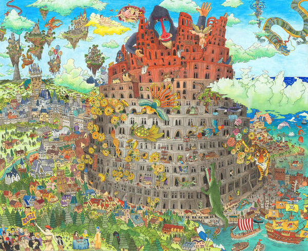 『明石家さんま画廊』にTV出演し話題の高校生画家「タイチ」の個展を2月7日(水)から13日(火)まで伊勢丹新宿店アートギャラリーで開催