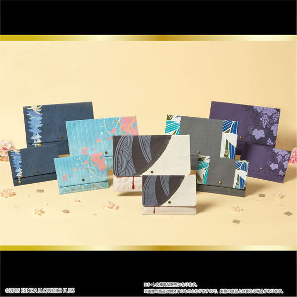 『刀剣乱舞ONLINE』より、刀剣男士の軽装デザインが施された「ドキュメントケース 第二弾」のS・Lサイズが各種登場！