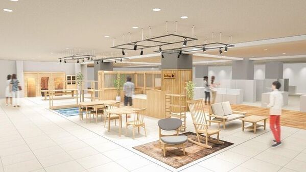 飛騨高山の家具工房　オークヴィレッジ　2月16日(金)九州初出店の直営店を博多阪急内に開店