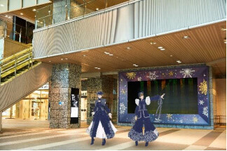 大阪モード学園とコラボレーションしたアート企画の第2弾 UMEDA WAVE～梅田は、世界が振り向く無限の可能性であふれてる。～2024年2月12日(月・祝)～18日(日)
