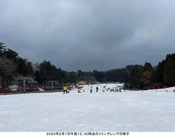 お待たせしました！六甲山スノーパーク 第2ゲレンデオープン！～2月3日（土）から全面滑走可能に～