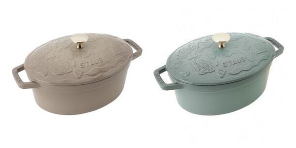 仏鋳物ほうろう鍋ストウブ 創業50周年記念　ミナ ペルホネン(mina perhonen)とのコラボレーション最新作“cocotte ocean”をリリース