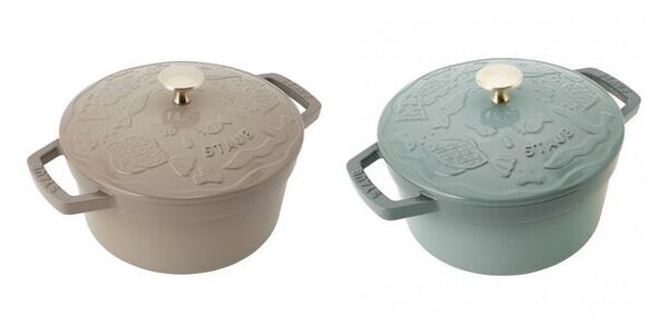仏鋳物ほうろう鍋ストウブ 創業50周年記念　ミナ ペルホネン(mina perhonen)とのコラボレーション最新作“cocotte ocean”をリリース