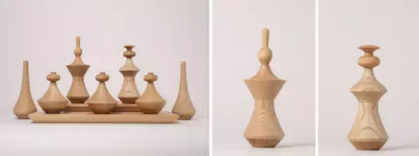 大人の女性に向けた「大人になってしまわない雛人形」が登場　インテリアや一輪挿しとしても使える、美しい木目のデザイン