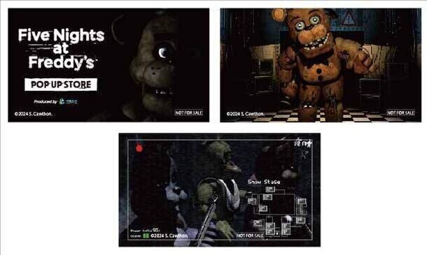 大人気ホラーゲーム「Five Nights at Freddy's」の公式POP UP STOREが新宿マルイアネックスとなんばマルイにて期間限定で開催！