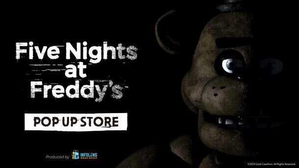 大人気ホラーゲーム「Five Nights at Freddy's」の公式POP UP STOREが新宿マルイアネックスとなんばマルイにて期間限定で開催！