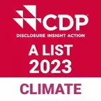 CDP気候変動調査で、最高評価の「Aリスト」に選定