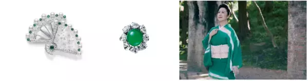 名取裕子、京都の「着物文化」に迫る　動画公開。和装のためのジュエリーを纏い着物で4変化