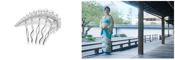 名取裕子、京都の「着物文化」に迫る　動画公開。和装のためのジュエリーを纏い着物で4変化
