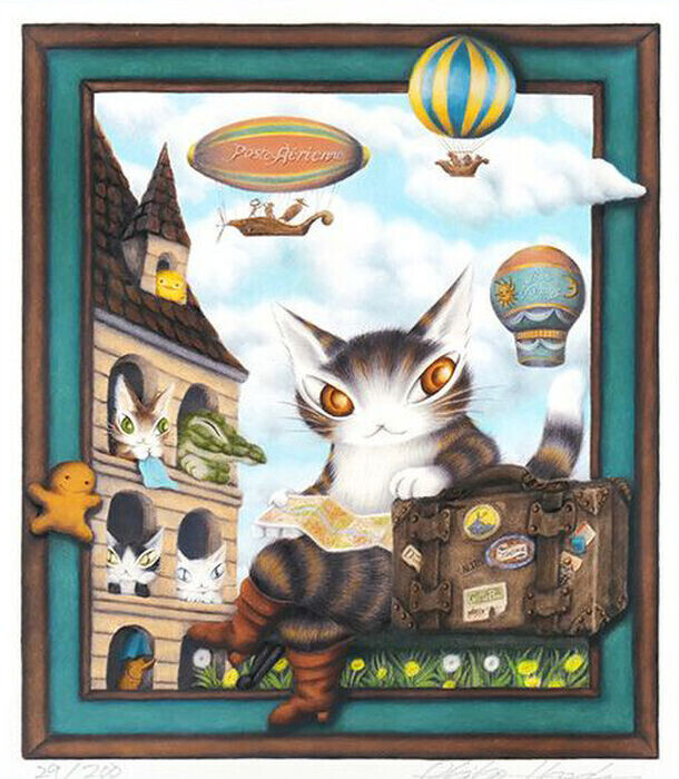 猫の日に合わせ「猫のダヤン」や、ナイツの土屋伸之ら芸能人画家も出品する『猫アートマーケット六本木』を2月20日～26日に入場無料開催！能登半島地震を免れた猫の輪島塗作品も