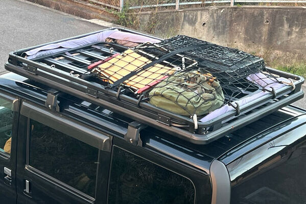 “オールインワン”の3WAYシステムカーラック「TiNY HydEouT」からニューモデル『FOLD』を販売開始！～ラインナップ最大のテントスペースを実現した新機種～