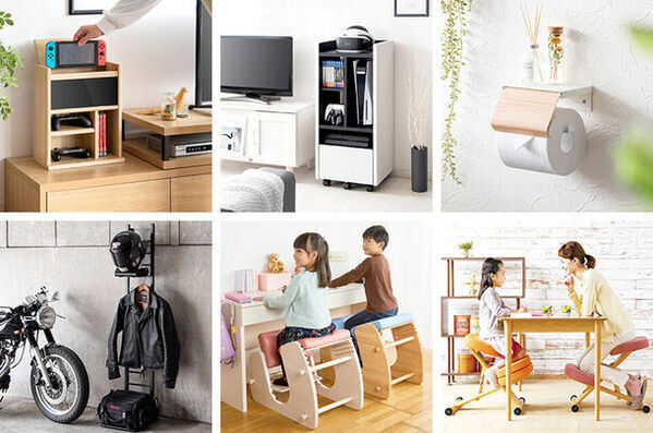 Switchを3台収納できるおしゃれなゲームワゴンが登場　Makuakeで24年2月20日(火)から3月30日(土)まで先行販売を開始