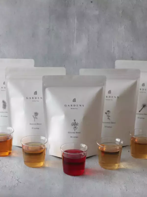 ハーブティー「GAREDENS」(ガーデンズ)3月1日(金)販売開始！2月21日(水)公式オンラインショップより事前予約開始！