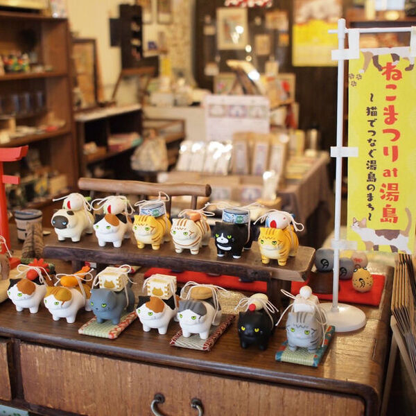 「猫」をテーマにケーキ屋、雑貨店など15店舗＋神社が参加する地域密着イベント「第18回 ねこまつり at 湯島」文京区にて開催中