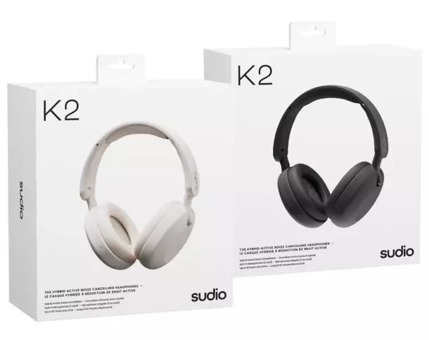 スウェーデンのオーディオブランドSudioが遮音性能が高いワイヤレスヘッドホン「Sudio K2」を公式サイトで発売