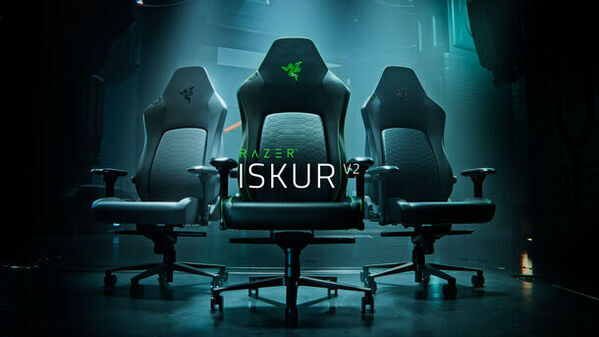 身体にフィットする究極のランバーサポート搭載ゲーミングチェア「Razer Iskur V2」を2月22日(木)より予約開始