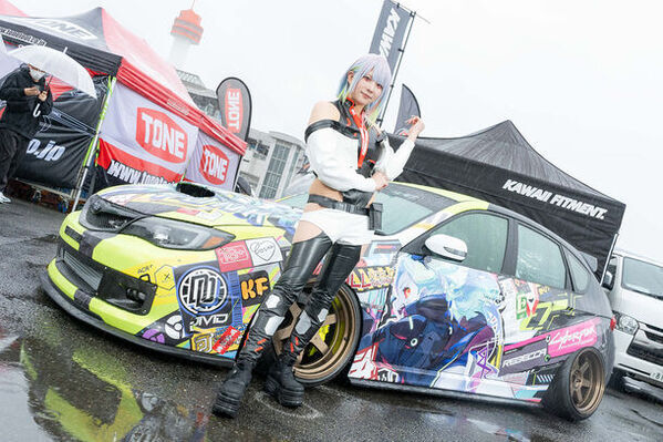 全国の痛車1000台とコスプレイヤーが東京に集結　魅力たっぷりのステージコンテンツも！「Yupiteru presents お台場痛車天国2024」が開催
