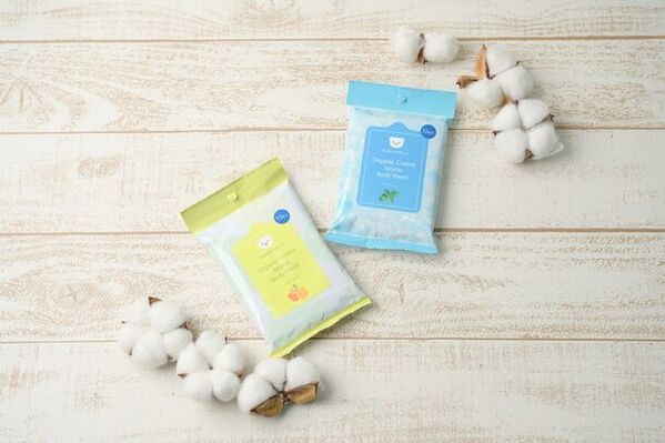 猛暑・酷暑対策の新商品！メントール量120％UP×オーガニックコットン×美容液成分配合　「ボディシート(アイスミント)」2024年3月7日(木)～EC先行販売