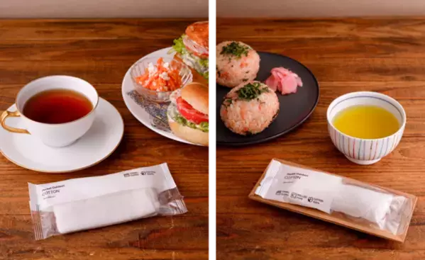 ポケットおしぼりのスタンダードラインから『COTTON』ロールタイプが新発売！～使い方や好みで選べる楽しさを『COTTON』でも～