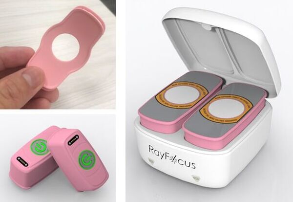 近赤外線レーザーと赤色LED光で肌環境を整える、光美顔器RayFocusFace(レイフォーカスフェイス)を販売開始　3月末までクラウドファンディングも実施中