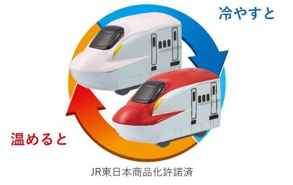 おふろDEミニカーに成田エクスプレスと南海ラピートが登場！　3月16日より主な玩具専門店・量販店にて発売