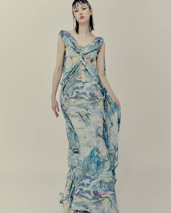 インクジェット捺染プリンター「FOREARTH」とFlora Rabitti氏のコラボレーション作品第2弾