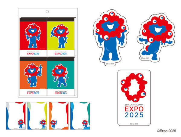 『2025大阪・関西万博公式ライセンス商品』文具雑貨シリーズ　3月下旬より発売