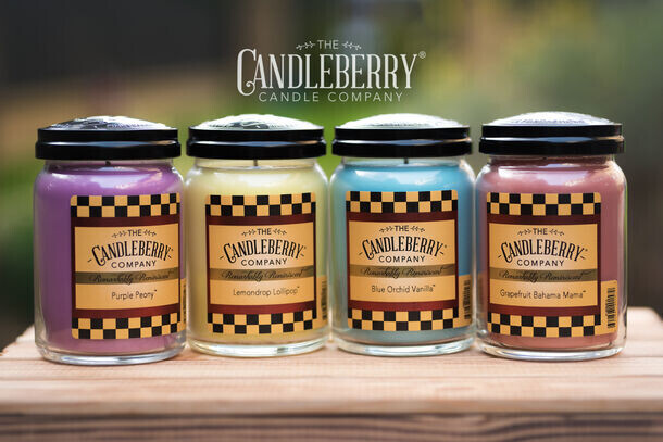アメリカ発アロマキャンドルブランド「Candleberry」の最新フレグランス2種類を公式サイトで4月8日から発売
