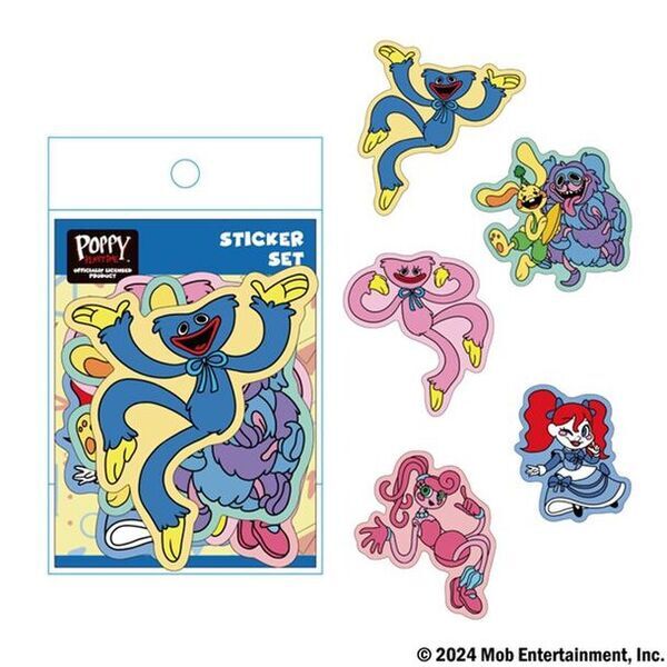 大人気ホラーゲーム『Poppy Playtime』よりフェイスタオルやラバーキーホルダー他、公式新商品3種が 6月上旬より順次販売決定！