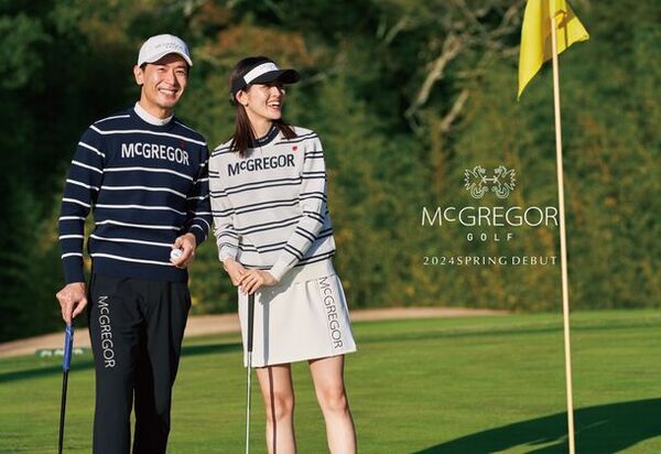 ニューヨークで生まれて100年を超えるブランドから「McGREGOR GOLF」2024年 春デビュー