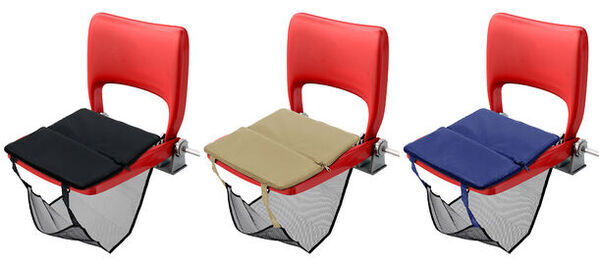 スポーツ観戦・ライブ会場の手荷物置き場の悩みを解決！「あしもとネット付きクッション」が累計販売数3万個突破