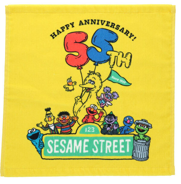 第3弾リリース　オリジナル商品も！グッズ情報公開　3/26(火)より開催！誕生55周年「Hello! セサミストリートの世界展」