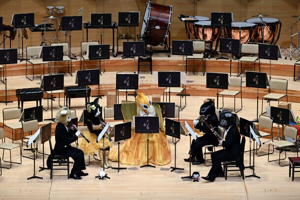 動物たちによる木管五重奏団「ズーラシアンウッドウインズ」初の単独公演が横浜市緑区民文化センターで4/14(日)開催
