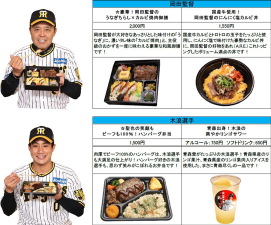 阪神甲子園球場2024年監督・選手コラボグルメについて～あれ（A.R.E.）これ充実のラインナップ！今年も挑み続ける（GOES ON）コラボグルメ！～
