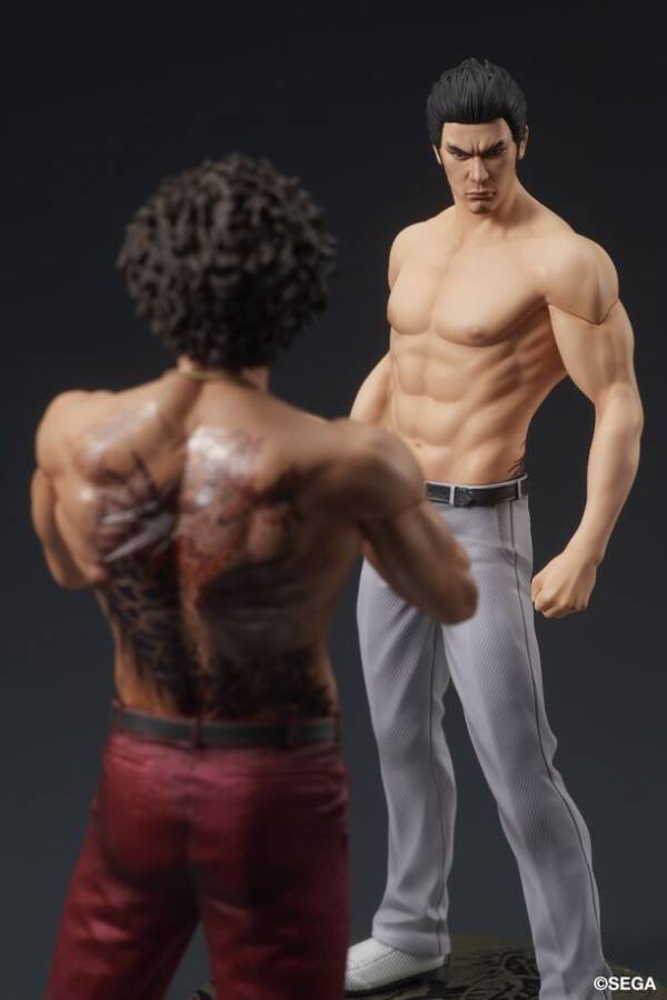 大人気ゲーム『龍が如く』シリーズより、“堂島の龍”桐生一馬の刺青姿がスタチューフィギュア化！3月13日(水)より予約開始。
