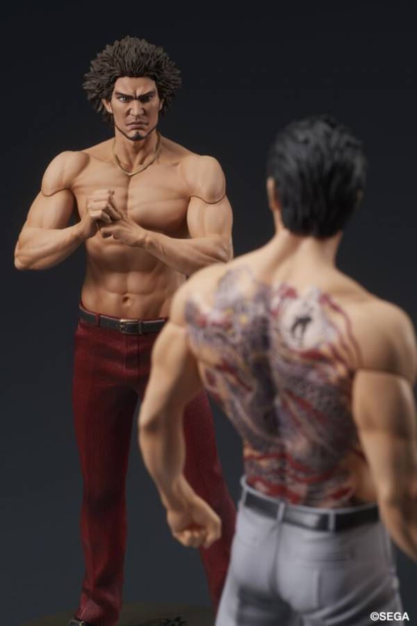 大人気ゲーム『龍が如く』シリーズより、“堂島の龍”桐生一馬の刺青姿がスタチューフィギュア化！3月13日(水)より予約開始。