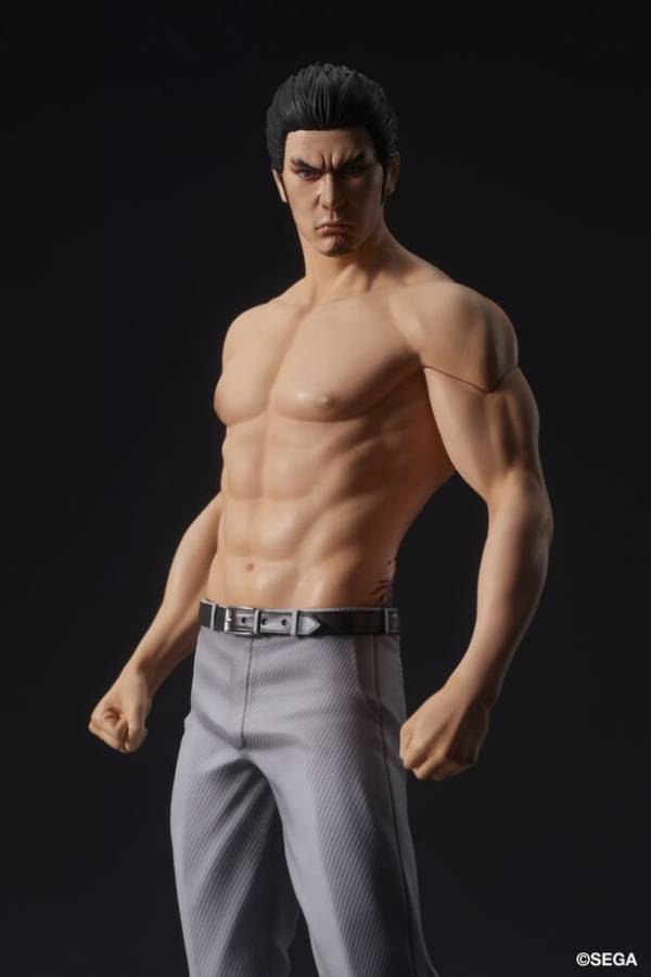 大人気ゲーム『龍が如く』シリーズより、“堂島の龍”桐生一馬の刺青姿がスタチューフィギュア化！3月13日(水)より予約開始。