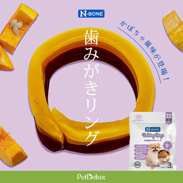 アメリカで大人気の天然歯磨きブランドN-BONE＜Nボーン＞から“米粉”主成分の愛犬用デンタルケア商品が日本に初上陸！！