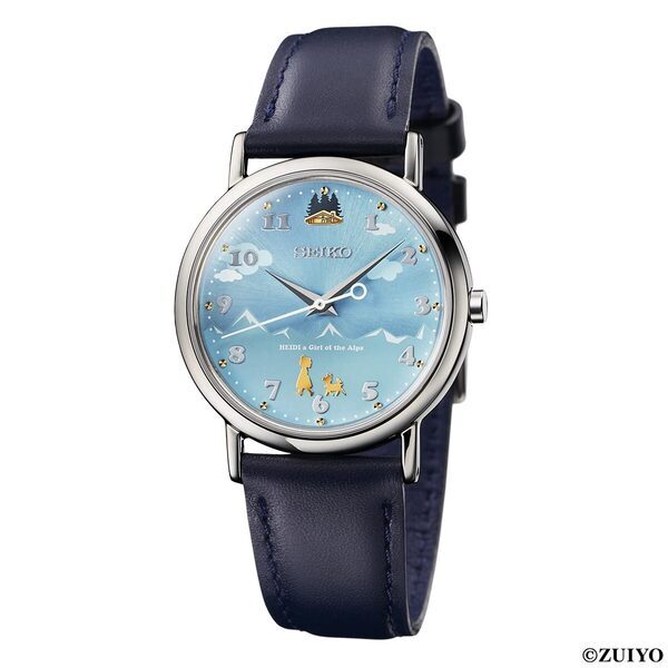 放映50周年記念『アルプスの少女ハイジ』のコラボウオッチ、新発売！特製オルゴールボックスに入れてお届けします。