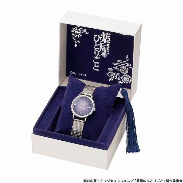 TVアニメ『薬屋のひとりごと』とシチズン「wicca」がコラボした優美な腕時計が登場！猫猫と壬氏をイメージした全2種