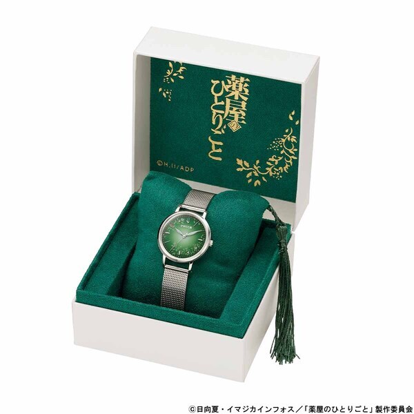 TVアニメ『薬屋のひとりごと』とシチズン「wicca」がコラボした優美な腕時計が登場！猫猫と壬氏をイメージした全2種