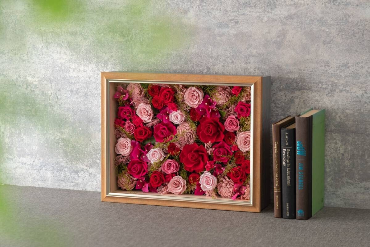 日比谷花壇シニアデザイナーが手掛けるプレミアムギフト！「デザイナーズフレームアート」4種類を日比谷花壇オンラインショップで、3月18日（月）に注文受付開始。