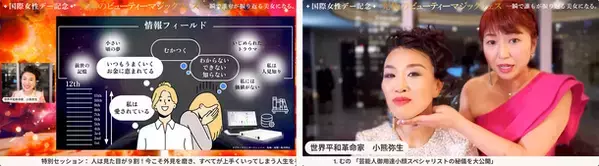 女性を応援する国際女性デーのオンラインイベント開催レポート　16名の美容＆健康のプロのアドバイスなど当日の様子をご報告