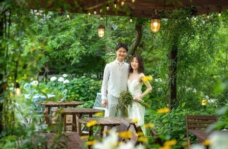 node×ROKKO森の音ミュージアム新ウェディングフォトプラン美しい森の中で叶うロケーションフォト【ROKKO森の音ミュージアム】